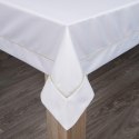 Obrus 145x240 Madele biały złota lamówka w pudełku Eurofirany Obrus 145x240 Madele biały złota lamówka w pudełku Eurofirany
