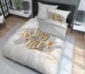 Pościel bawełniana 220x200 3593 A Zostań ze mną biała szara złota marmur Stay with me Home4 Pościel bawełniana 220x200 3593 A Zostań ze mną biała szara złota marmur Stay with me Home4