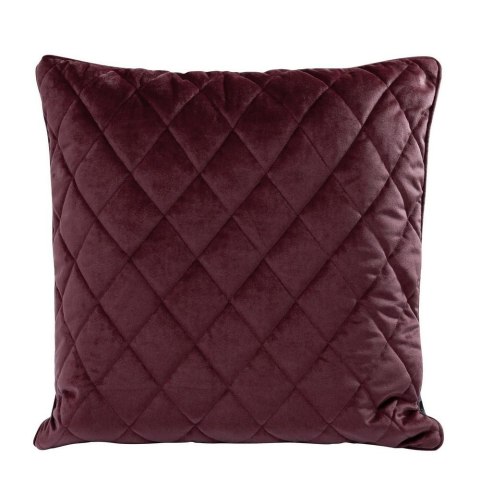 Poszewka dekoracyjna 45x45 Velvet 27 D bordowa welurowa geometryczna Eurofirany Poszewka dekoracyjna 45x45 Velvet 27 D bordowa welurowa geometryczna Eurofirany