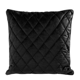 Poszewka dekoracyjna 45x45 Velvet 27 F czarna welurowa geometryczna Eurofirany