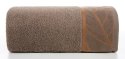 Ręcznik 50x90 Alisma 2 brązowy jasny liście 500g/m2 frotte Limited Collection Eurofirany Ręcznik 50x90 Alisma 2 brązowy jasny liście 500g/m2 frotte Limited Collection Eurofirany