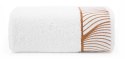 Ręcznik 50x90 Blanca 3 biały liście 500g/2 frotte Limited Collection Eurofirany Ręcznik 50x90 Blanca 3 biały liście 500g/2 frotte Limited Collection Eurofirany