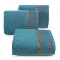 Ręcznik 50x90 Lotos 4 turkusowy liście 500g/2 frotte Limited Collection Eurofirany Ręcznik 50x90 Lotos 4 turkusowy liście 500g/2 frotte Limited Collection Eurofirany