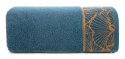 Ręcznik 50x90 Musa 3 granatowy liście miłorzębu 500g/2 frotte Limited Collection Eurofirany Ręcznik 50x90 Musa 3 granatowy liście miłorzębu 500g/2 frotte Limited Collection Eurofirany