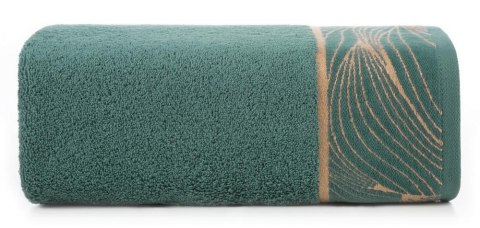 Ręcznik 50x90 Salvia 9 miętowy ciemny liście 500g/m2 frotte Limited Collection Eurofirany Ręcznik 50x90 Salvia 9 miętowy ciemny liście 500g/m2 frotte Limited Collection Eurofirany