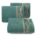 Ręcznik 50x90 Salvia 9 miętowy ciemny liście 500g/m2 frotte Limited Collection Eurofirany Ręcznik 50x90 Salvia 9 miętowy ciemny liście 500g/m2 frotte Limited Collection Eurofirany