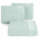 Ręcznik Glory 2 70x140 miętowy z welurową bordiurą i srebrną nicią 500g/m2 frotte Eurofirany Ręcznik Glory 2 70x140 miętowy z welurową bordiurą i srebrną nicią 500g/m2 frotte Eurofirany
