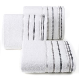 Ręcznik Livia 3 30x50 biały 460g/m2 frotte Eurofirany
