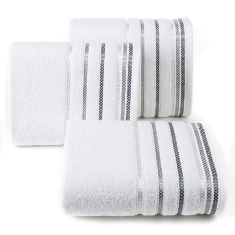 Ręcznik Livia 3 30x50 biały 460g/m2 frotte Eurofirany Ręcznik Livia 3 30x50 biały 460g/m2 frotte Eurofirany