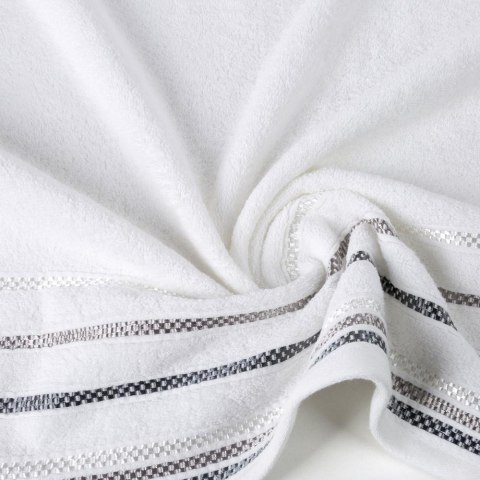 Ręcznik Livia 3 30x50 biały 460g/m2 frotte Eurofirany Ręcznik Livia 3 30x50 biały 460g/m2 frotte Eurofirany