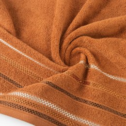 Ręcznik Livia 3 30x50 ceglasty 460g/m2 frotte Eurofirany