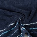 Ręcznik Livia 3 30x50 granatowy 460g/m2 frotte Eurofirany