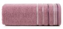 Ręcznik Livia 3 30x50 liliowy 460g/m2 frotte Eurofirany