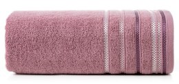 Ręcznik Livia 3 30x50 liliowy 460g/m2 frotte Eurofirany