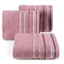Ręcznik Livia 3 30x50 liliowy 460g/m2 frotte Eurofirany