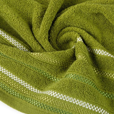 Ręcznik Livia 3 30x50 oliwkowy 460g/m2 frotte Eurofirany Ręcznik Livia 3 30x50 oliwkowy 460g/m2 frotte Eurofirany