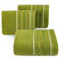 Ręcznik Livia 3 30x50 oliwkowy 460g/m2 frotte Eurofirany