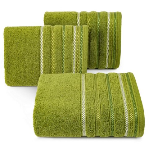 Ręcznik Livia 3 30x50 oliwkowy 460g/m2 frotte Eurofirany Ręcznik Livia 3 30x50 oliwkowy 460g/m2 frotte Eurofirany