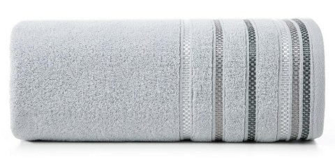Ręcznik Livia 3 30x50 srebrny 460g/m2 frotte Eurofirany Ręcznik Livia 3 30x50 srebrny 460g/m2 frotte Eurofirany