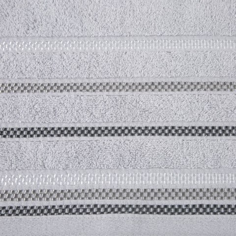 Ręcznik Livia 3 30x50 srebrny 460g/m2 frotte Eurofirany Ręcznik Livia 3 30x50 srebrny 460g/m2 frotte Eurofirany