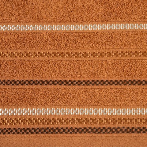 Ręcznik Livia 3 50x90 ceglasty 460g/m2 frotte Eurofirany Ręcznik Livia 3 50x90 ceglasty 460g/m2 frotte Eurofirany