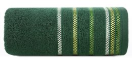 Ręcznik Livia 3 50x90 zielony ciemny 460g/m2 frotte Eurofirany