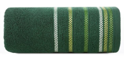 Ręcznik Livia 3 50x90 zielony ciemny 460g/m2 frotte Eurofirany Ręcznik Livia 3 50x90 zielony ciemny 460g/m2 frotte Eurofirany