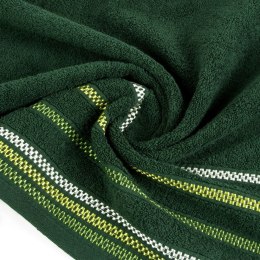 Ręcznik Livia 3 50x90 zielony ciemny 460g/m2 frotte Eurofirany