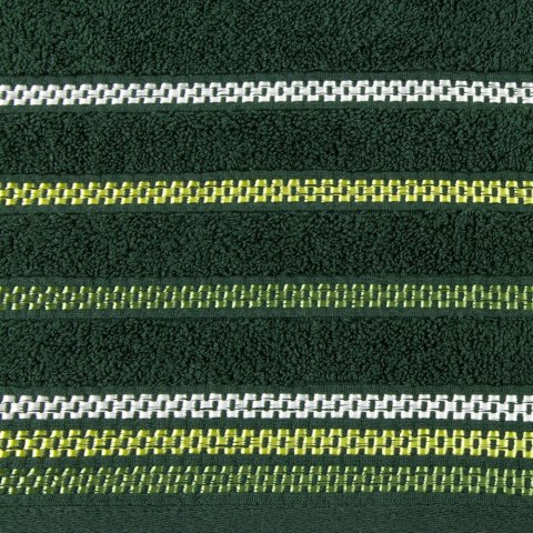 Ręcznik Livia 3 50x90 zielony ciemny 460g/m2 frotte Eurofirany Ręcznik Livia 3 50x90 zielony ciemny 460g/m2 frotte Eurofirany