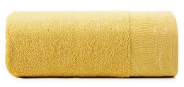 Ręcznik Metalic 30x50 musztardowy 485g/m2 frotte Eurofirany