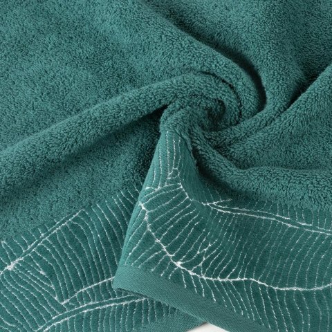 Ręcznik Metalic 30x50 turkusowy 485g/m2 frotte Eurofirany Ręcznik Metalic 30x50 turkusowy 485g/m2 frotte Eurofirany