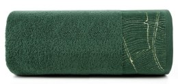 Ręcznik Metalic 30x50 zielony 485g/m2 frotte Eurofirany