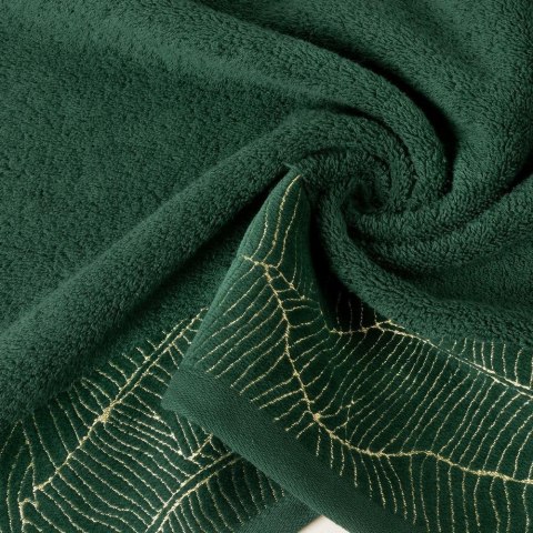 Ręcznik Metalic 30x50 zielony 485g/m2 frotte Eurofirany Ręcznik Metalic 30x50 zielony 485g/m2 frotte Eurofirany