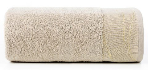 Ręcznik Metalic 50x90 beżowy 485g/m2 frotte Eurofirany Ręcznik Metalic 50x90 beżowy 485g/m2 frotte Eurofirany