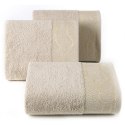 Ręcznik Metalic 50x90 beżowy 485g/m2 frotte Eurofirany Ręcznik Metalic 50x90 beżowy 485g/m2 frotte Eurofirany