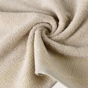 Ręcznik Metalic 50x90 beżowy 485g/m2 frotte Eurofirany Ręcznik Metalic 50x90 beżowy 485g/m2 frotte Eurofirany