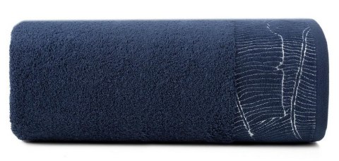 Ręcznik Metalic 50x90 granatowy 485g/m2 frotte Eurofirany Ręcznik Metalic 50x90 granatowy 485g/m2 frotte Eurofirany