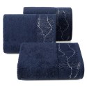Ręcznik Metalic 50x90 granatowy 485g/m2 frotte Eurofirany Ręcznik Metalic 50x90 granatowy 485g/m2 frotte Eurofirany