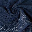Ręcznik Metalic 50x90 granatowy 485g/m2 frotte Eurofirany Ręcznik Metalic 50x90 granatowy 485g/m2 frotte Eurofirany