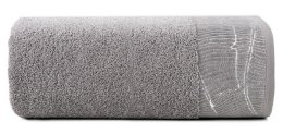 Ręcznik Metalic 50x90 stalowy 485g/m2 frotte Eurofirany