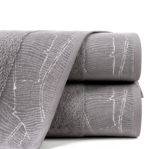 Ręcznik Metalic 50x90 stalowy 485g/m2 frotte Eurofirany Ręcznik Metalic 50x90 stalowy 485g/m2 frotte Eurofirany