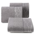 Ręcznik Metalic 50x90 stalowy 485g/m2 frotte Eurofirany Ręcznik Metalic 50x90 stalowy 485g/m2 frotte Eurofirany