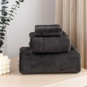 Ręcznik szybkoschnący 30x30 Active czarny z mikrofibry 380g/m2 Ręcznik szybkoschnący 30x30 Active czarny z mikrofibry 380g/m2