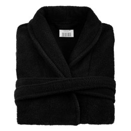 Szlafrok frotte Prestiż L/XL czarny bawełniany hotelowy 450g/m2