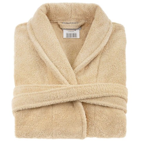 Szlafrok frotte Prestiż XXL beżowy bawełniany hotelowy 450g/m2 Szlafrok frotte Prestiż XXL beżowy bawełniany hotelowy 450g/m2