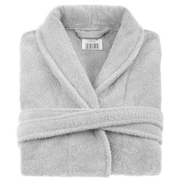 Szlafrok frotte Prestiż XXL szary bawełniany hotelowy 450g/m2