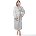 Szlafrok frotte Prestiż XXL szary bawełniany hotelowy 450g/m2 Szlafrok frotte Prestiż XXL szary bawełniany hotelowy 450g/m2