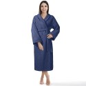 Szlafrok frotte Prestiż XS niebieski bawełniany hotelowy 450g/m2 Szlafrok frotte Prestiż XS niebieski bawełniany hotelowy 450g/m2