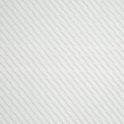 Zasłona 140x250 Eliza biała gotowa na przelotkach welurowa z drobnym wytłaczanym wzorkiem geometrycznym Eurofirany Zasłona 140x250 Eliza biała gotowa na przelotkach welurowa z drobnym wytłaczanym wzorkiem geometrycznym Eurofirany
