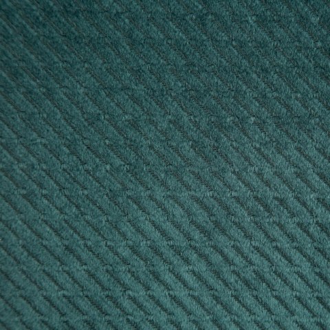 Zasłona 140x250 Eliza miętowa ciemna gotowa na przelotkach welurowa z drobnym wytłaczanym wzorkiem geometrycznym Eurofirany Zasłona 140x250 Eliza miętowa ciemna gotowa na przelotkach welurowa z drobnym wytłaczanym wzorkiem geometrycznym Eurofirany